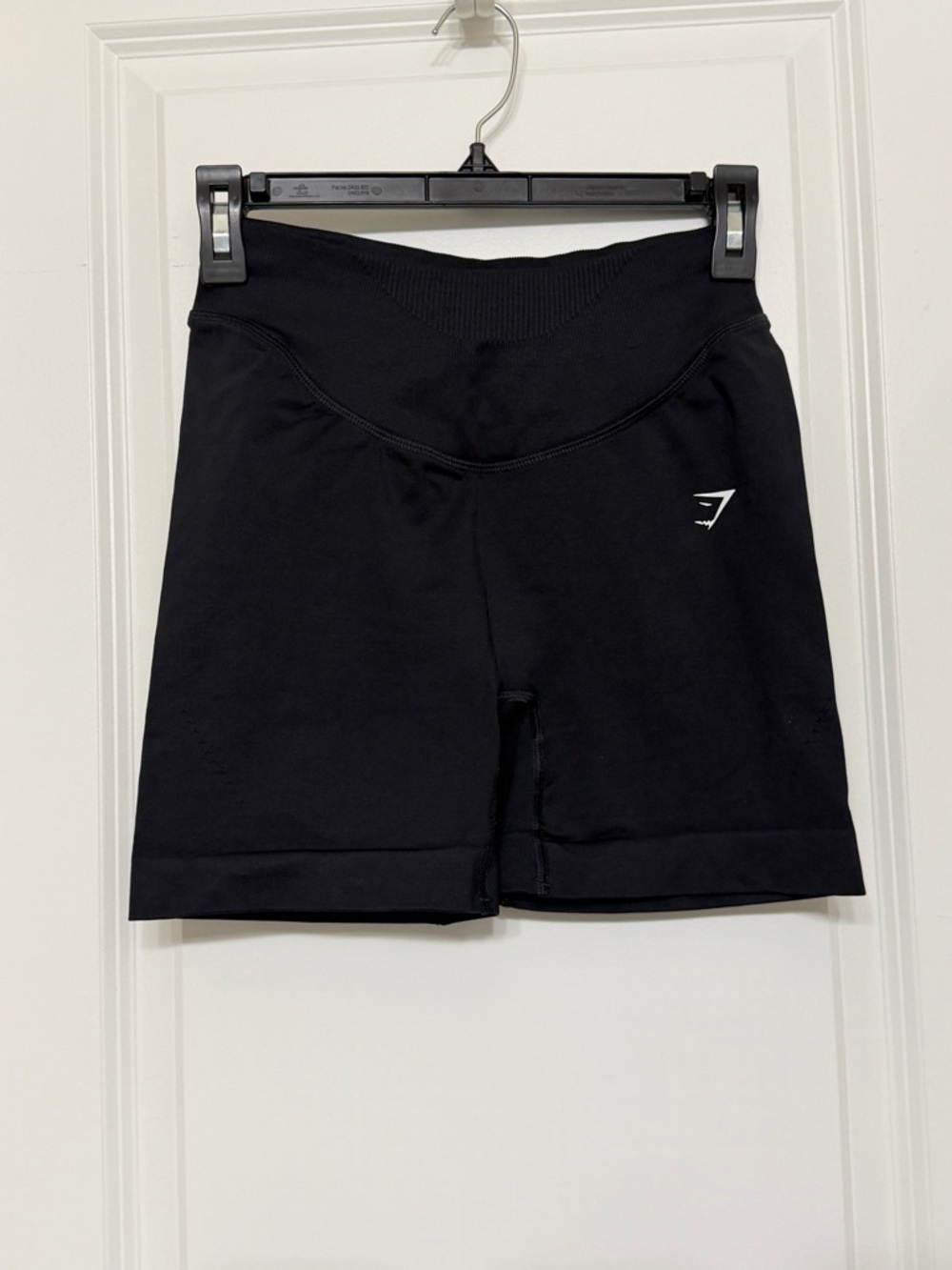Gymshark Black High-Rise Performance Bike Shorts NWOT